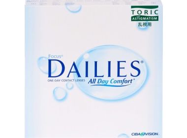 Focus Dailies All Day Comfort Toric 90 - Lentilles de contact