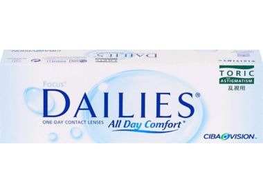 Focus Dailies All Day Comfort Toric 30 - Lentilles de contact
