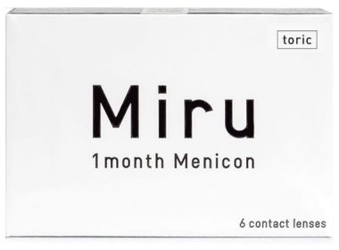 Miru 1 Month Toric (for astigmatism) - Lentilles de contact