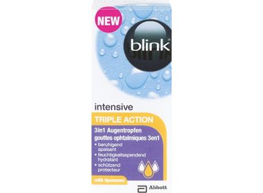 Blink Intensive Triple Action 10 ml - Produit pour lentilles