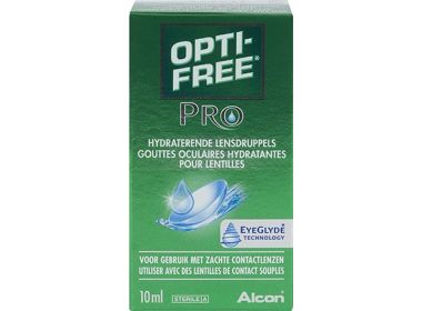 Opti Free Pro Hydratant 10 ml - Produit pour lentilles