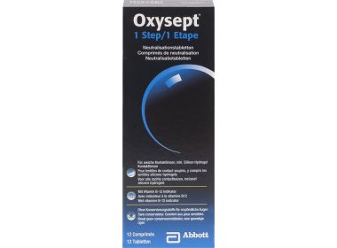 Oxysept 1 step neutralisation 12 cps - Produit pour lentilles