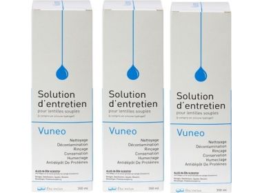 Vuneo MultiPack Eco 3x350ml - Produit pour lentilles