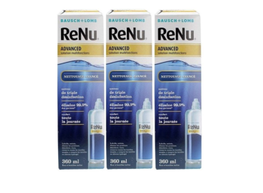 Renu Advanced 3x360 ml - Produit pour lentilles