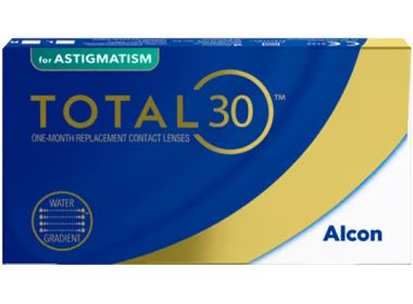 Total 30 for Astigmatism (3 lentilles) - Lentilles de contact