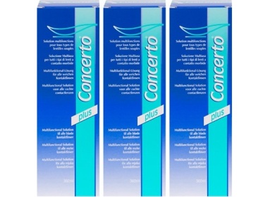 Concerto Plus Multipack Eco 3x360ml - Produit pour lentilles