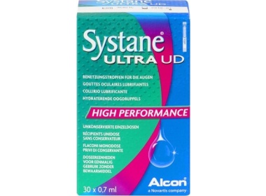 Systane Ultra UD Gouttes Oculaires Lubrifiantes - 30 unidoses - Produit pour lentilles