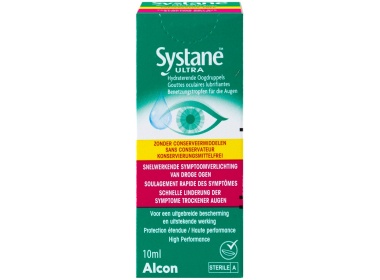 Systane Ultra UD Gouttes Oculaires Lubrifiantes - 10ml - Produit pour lentilles