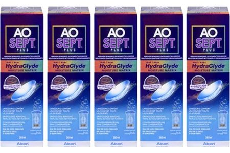 Aosept Plus HydraGlyde Multipack Eco 5x360ml