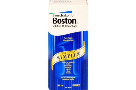 Boston Simplus 120ml - Produit pour lentilles