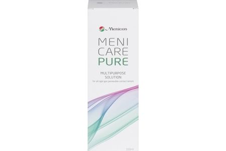 Menicare Pure 250 ml Menicon  Produit d'entretient lentille de contact