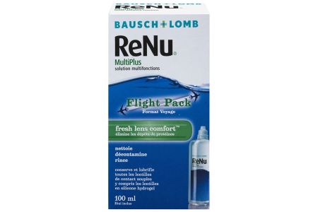 Renu Flight Pack 100ml - Produit pour lentilles