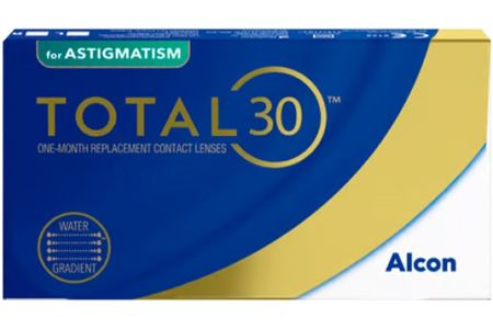 Total 30 for astigmatism (3 lentilles)